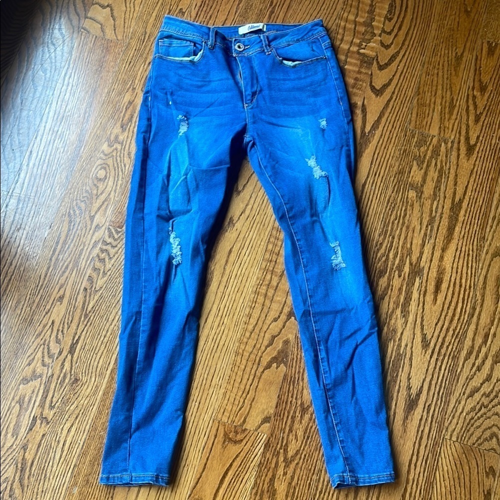 🩷 3/$18 California vintage denim super soft stretch skinny jeans mid rise